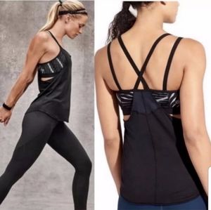 Athleta Waves Stealth Support Top Small
